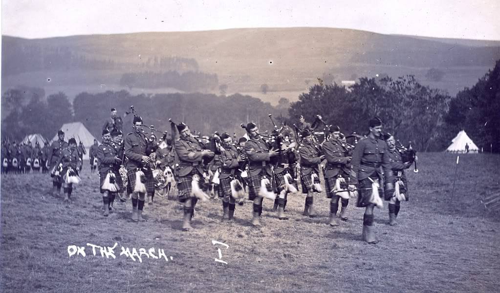 Black Watch on the march