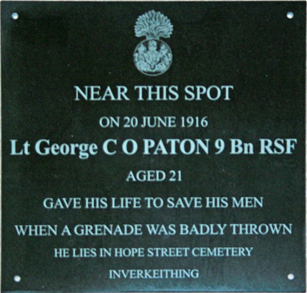 Paton Plaque